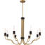Lustree 8 lumières façon bougie/classique Shutt
