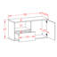 Haimes Unfinished Floating TV Stand-763902533