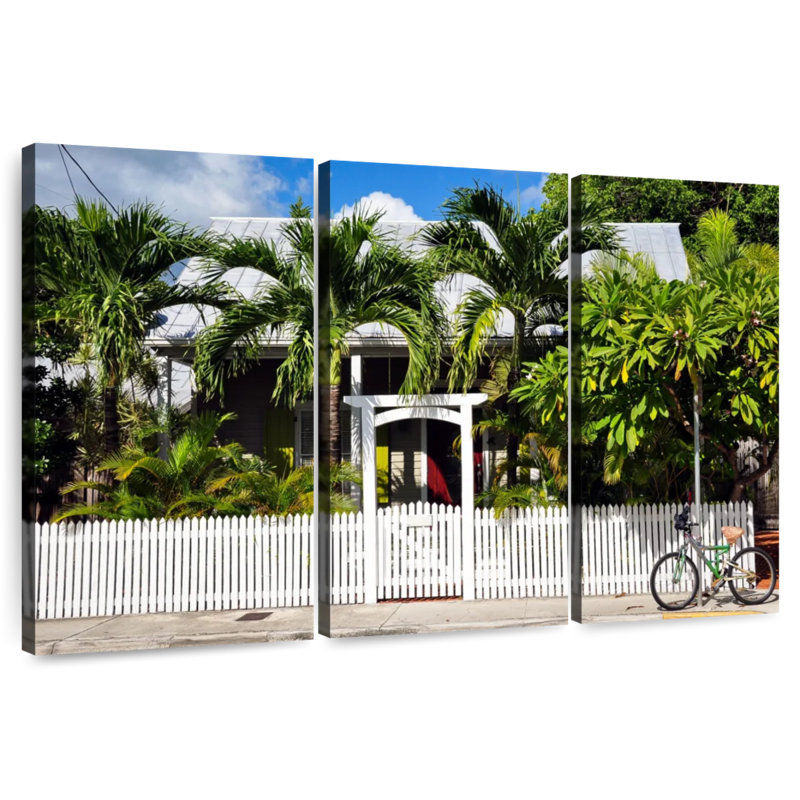 Lilie Key West Cottage, H 32 po x l 50 po