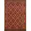 Tapis kilim en laine Trellis