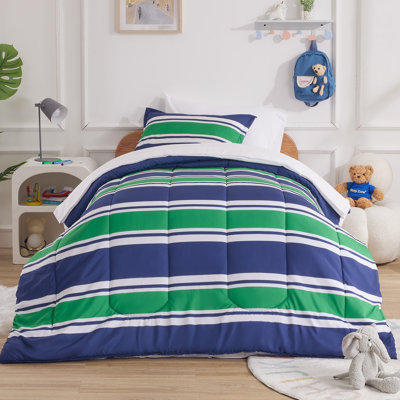 Rugby Stripe Comforter Set