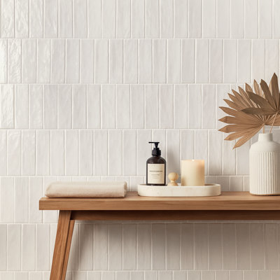 Mallorca 2.5 in. x 8 in. Zellige Ceramic Subway Tile (5.38 Sq. Ft. / Case)