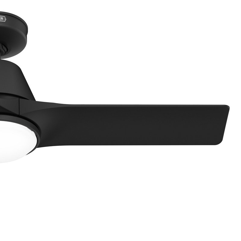 Hunter 44 inch Aeronaut Wi-Fi ENERGY STAR® Damp Rated Ceiling Fan with LED Light Kit and Handheld Remote