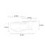 Table basse de style italien minimaliste