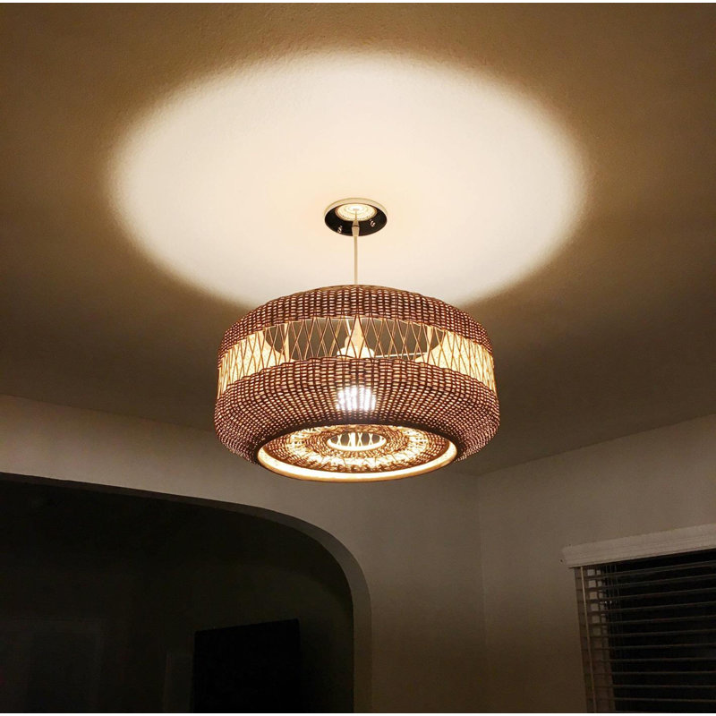 Mendon 1 - Light Natural Dome Pendant