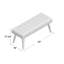 Polyester Upholstered Bench-593335022