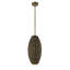 Tierra Brisa 1-Light Pendant in Riviera Brass by Breegan Jane