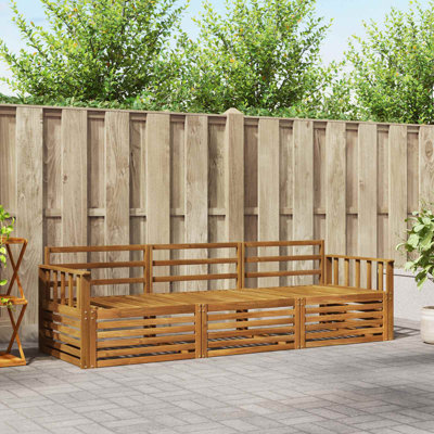 249.5cm Wide Patio Sectional Set