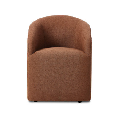Keeshan Dining Chair-Bartin Rust by Birch Lane