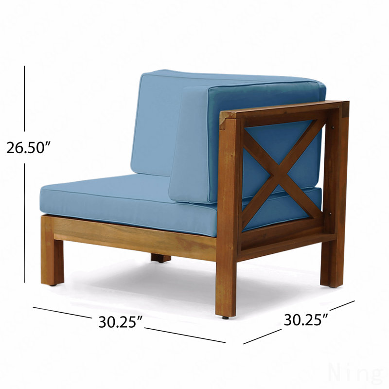 X-Back -L Arm Chair,Blue
