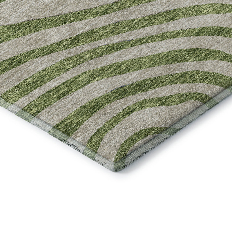 Premium Machine Washable Prisco Beige Rug, Rectangle 5' x 7'6"