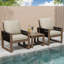 Ensemble de meubles de patio 3 pièces-108734357