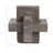 17 Stories Pierce Large Travertine Knot, Gray-107086694