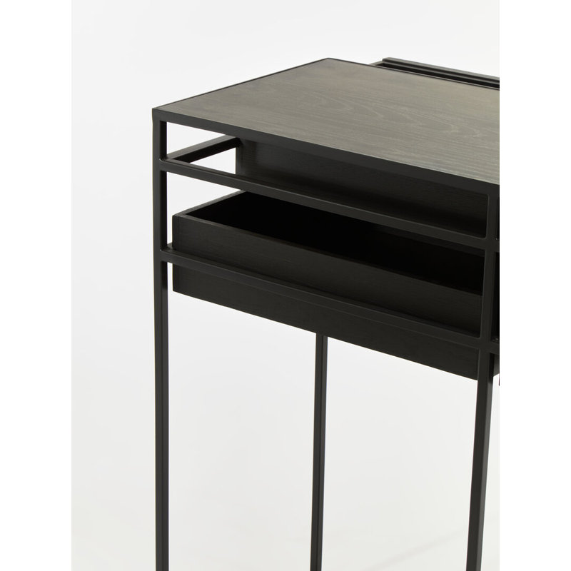 160cm Solid Wood Top Console Table