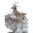 Santa's Midnight Ride Sleigh Figurine