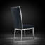Fauteuil d'appoint en velours-86655601-86655600