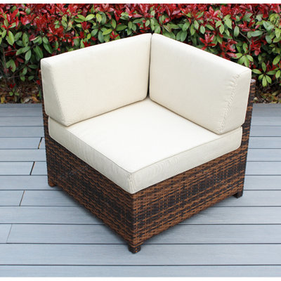Chaise de patio avec coussins Billyjo