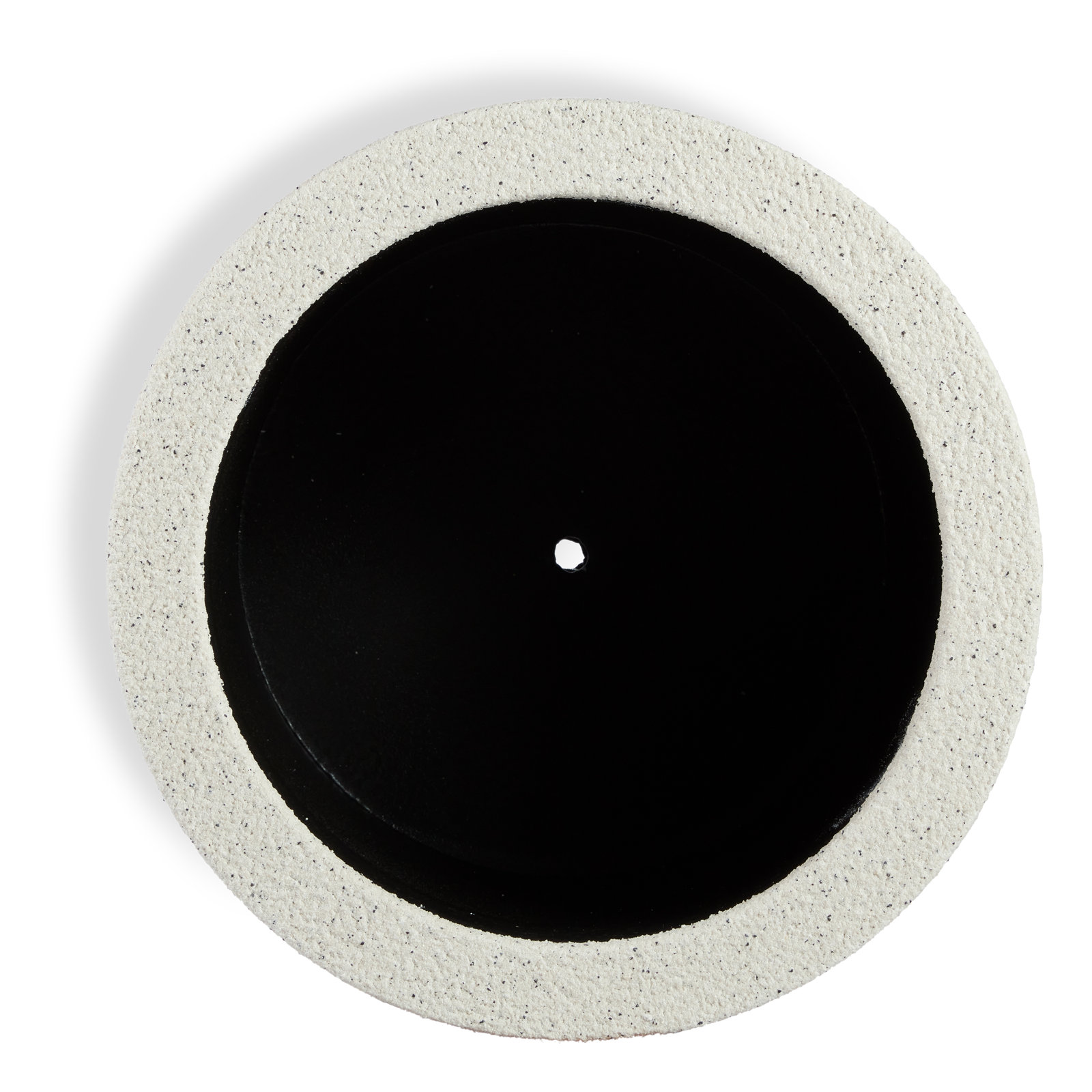 Gita 23" Pot Planter, White Granite