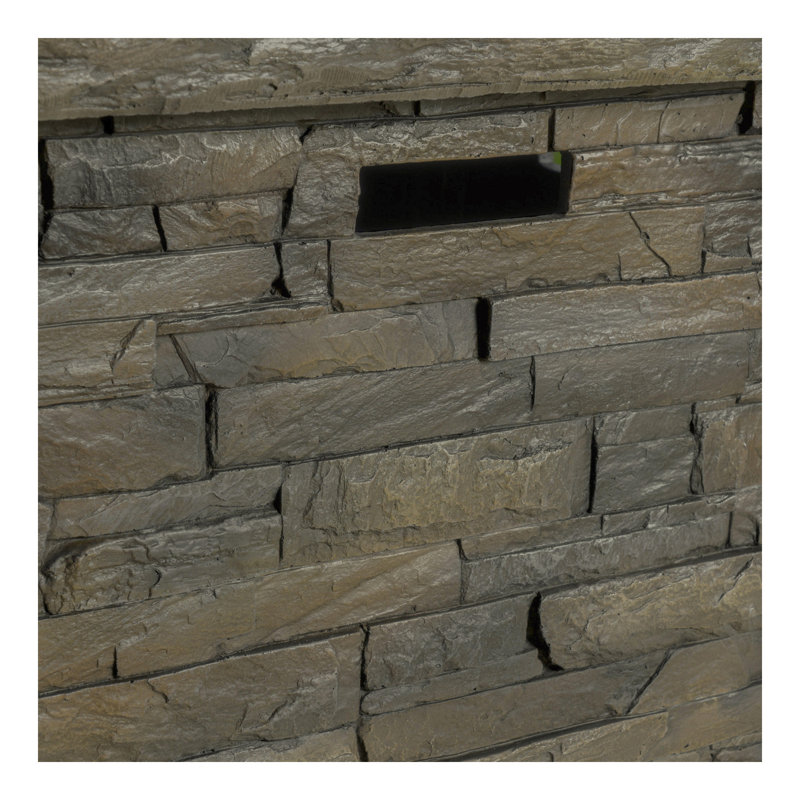 SQUARE MGO FIRE PIT - 40000 BTU.