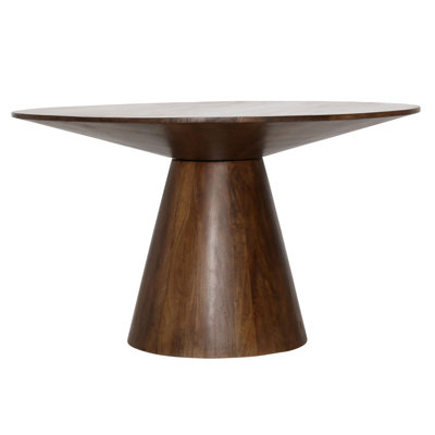Carrera 52" Wide Mango Dining Table, Medium Brown