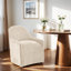Chaise de baril avec roulettes Belser-253000443