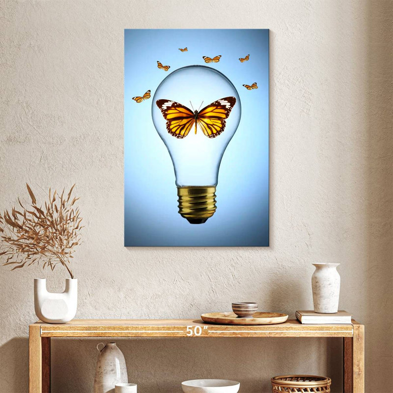 Brampt Butterfly Idea, 36" H x 24" W