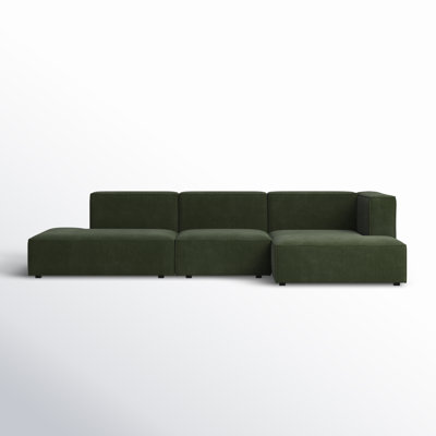 Shonnard 3 - Piece Modular Upholstered Chaise L-Sectional