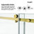 44-49" W x 72" H Frameless Single Sliding Shower Door with 3/8" (10mm) Clear Tempered Glass, Shatter-Resistant Film & Installation Hole Locator - Square Top Rail-122852294
