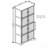 Cabinets 72.4" Tall Storage Cabinet with 8 Doors &amp; 4 Shelves, Cherry | Traditional Style | MDF Construction-931810550
