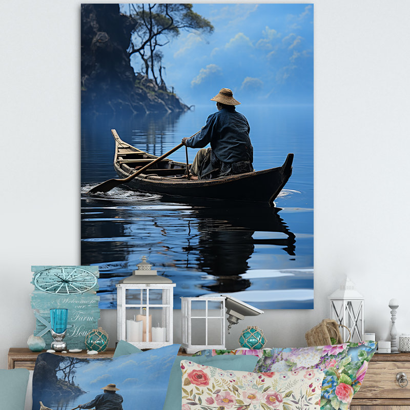 «Bertil Thailande», reproduction sur toile, Toile tendue, H 40 po x l 30 po x P 1,5 po