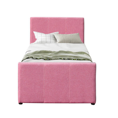 Londrigan Upholstered UK Single - DE 90 X 190 Cm with Trundle