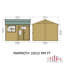 Mammoth 10 ft x 10 ft Shiplap Workshop