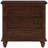 3-Drawer Storage Cabinet, End Table With Pull Out Tray