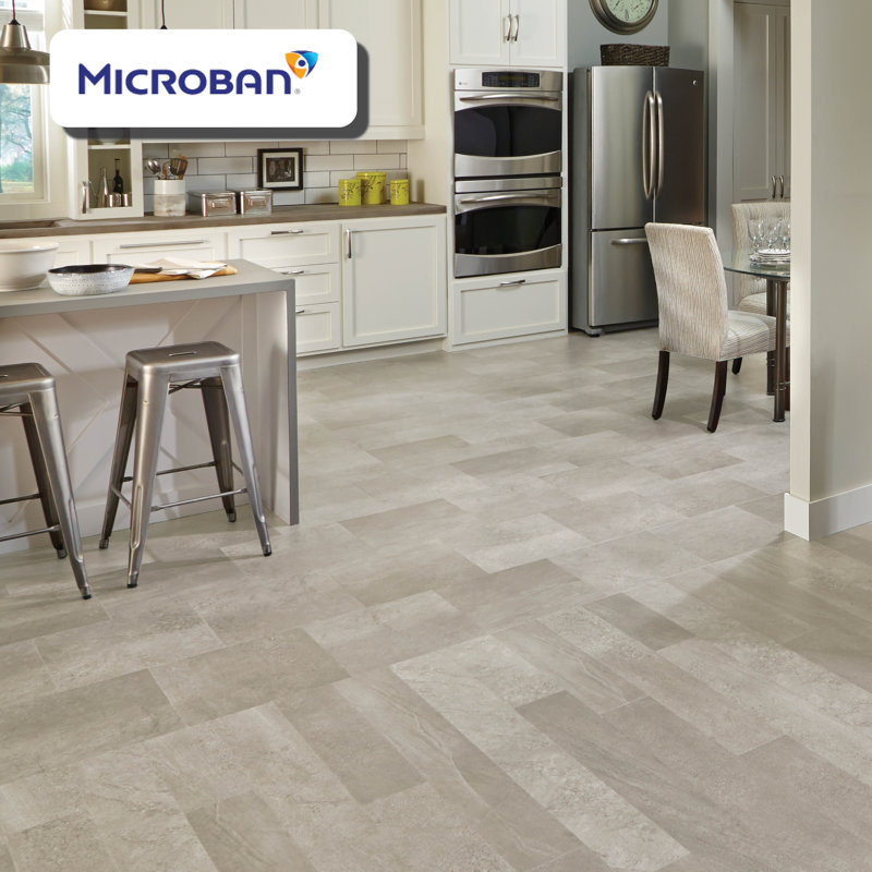 ADURA®Rigid with Microban® Meridian 12" x 24" x 5.5mm Luxury Vinyl Plank, Stucco