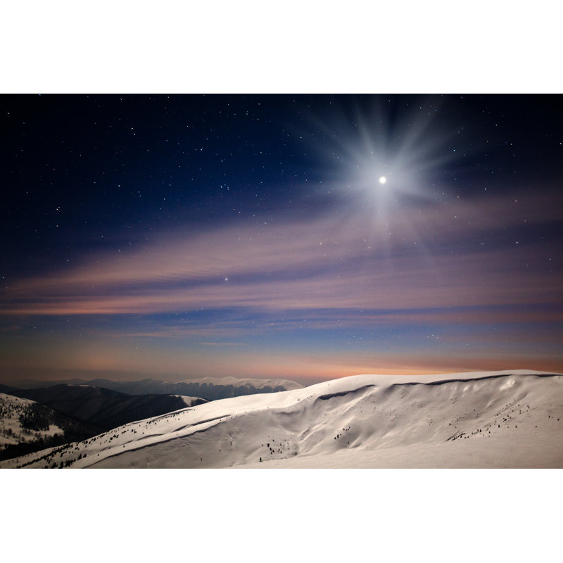 Ciel étoilé d'hiver par Yourapechkin, H 20 po x l 30 po