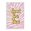 Just Be You on Zebra Black, estampe numérique par Nataly White-107873292-111706340