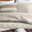 Stripe Textured Bedding Sets, Soft Polyester, Modern Comfort For Home