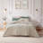 Luxurious Velvet Bedding Sets, Full/queen, Elegant Champagne