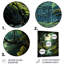«Forest Enchanted Forest Pastoral I», reproductions d'art mural en métal-851566091