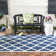 Kerr Hooked Navy/Beige Indoor/Outdoor Rug
