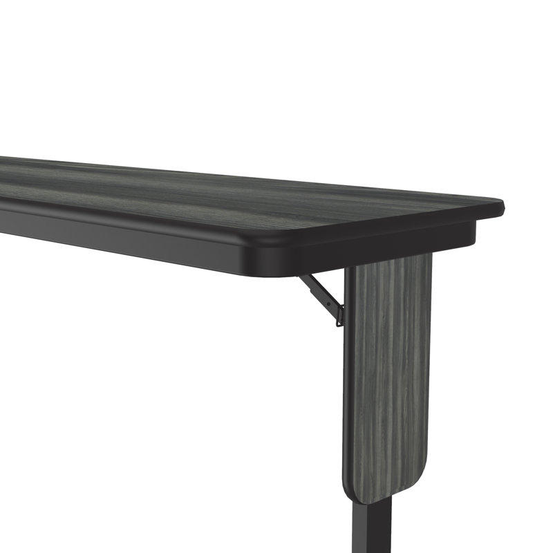 Rectangle Modular Training Table, New England Driftwood, 29" H x 72" L x 18" W