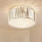 Gurpreet Crystal Semi Flush Mount