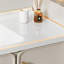 Armoire de salle de bain française de style crème-2139491938