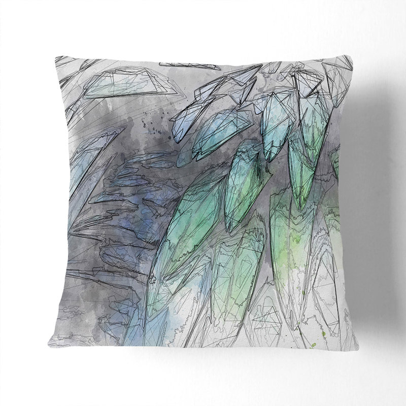 Square Throw Cushion, Stone, 55cm H x 55cm W x 20cm D