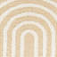 Tapis beige à poils longs Bartletto-125476098-125476099