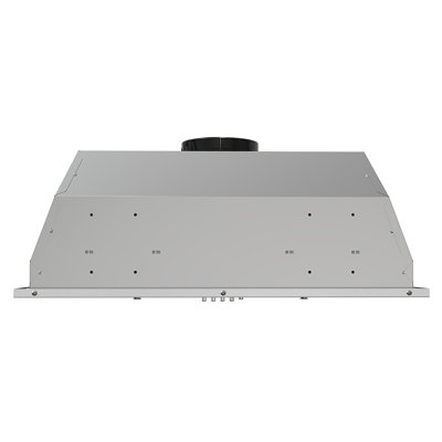 Streamline Petroni 28" 350 Cubic Feet Per Minute Ducted Insert Range Hood with Baffle Filter and Light Included