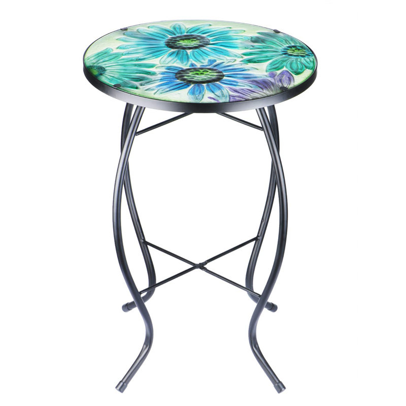 Dairine Round 35.5Cm L Side Table