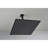 16" Luxury Matte Black Bathroom Shower - Natural Rainfall Simulation, Self-Cleaning Nozzle, Fits American Standard Connections And All Arms Head Recreation,