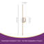 Applique murale semi-encastrée Brynie-422219807-422219804
