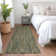 Premium Machine Washable Tiream Green Rug